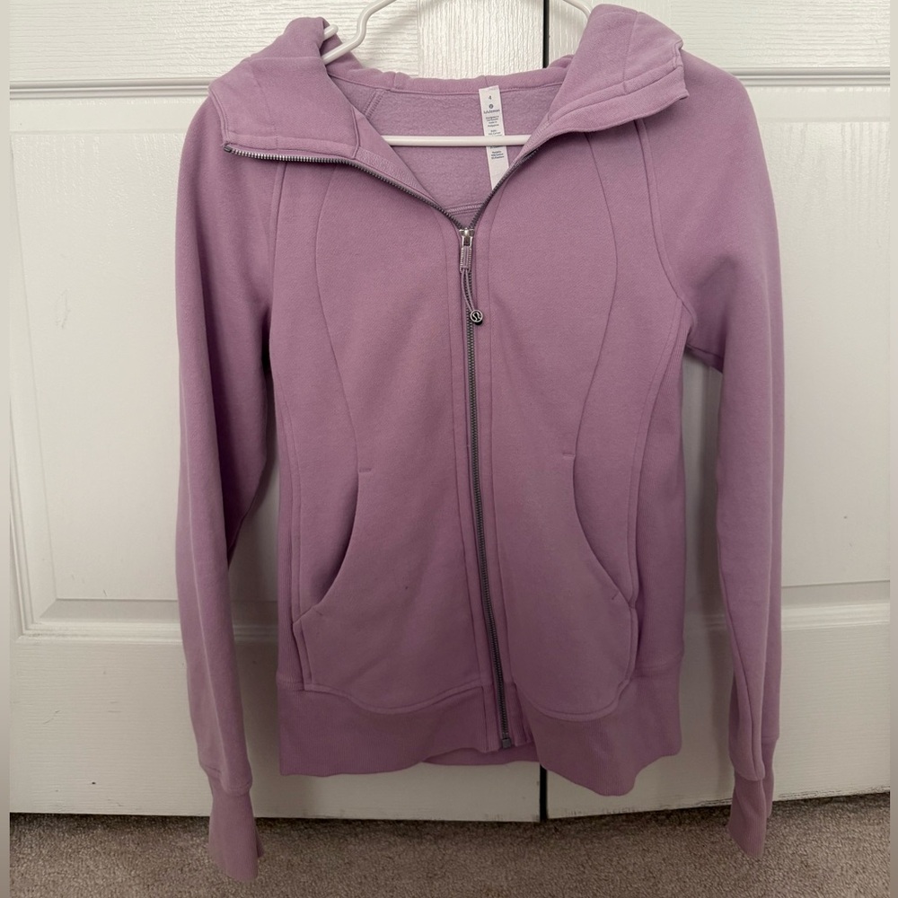 Lululemon Athletica Lilac Full-Zip Scuba